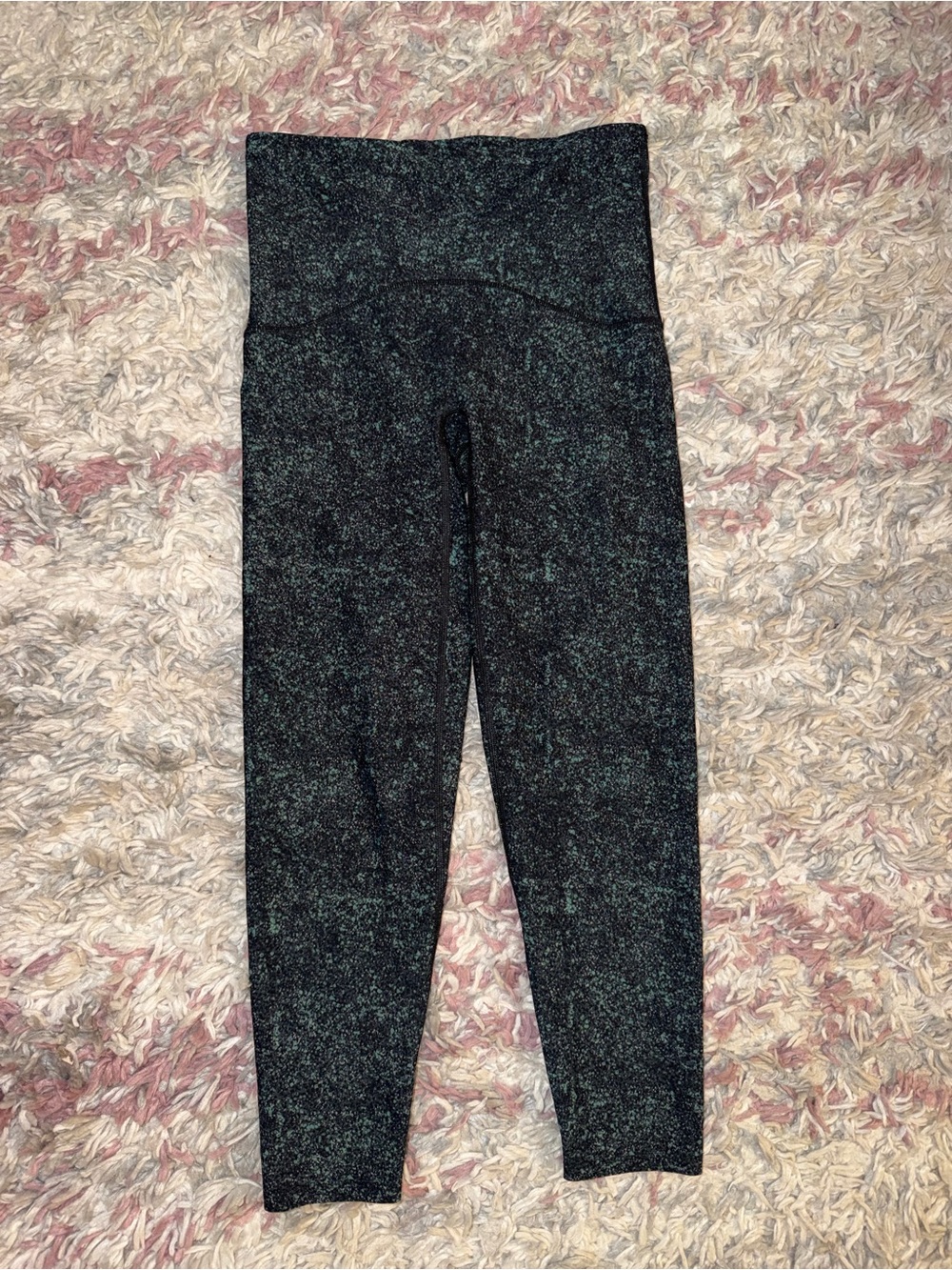 Spanx booty boost patterned leggings M